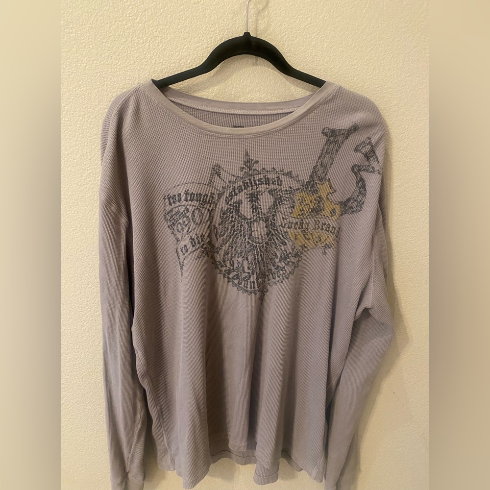 Lucky Mens thermal shirt Size XL